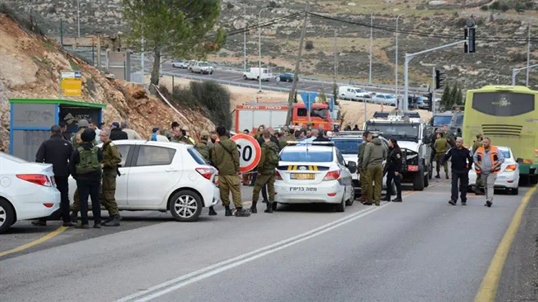 Terror attack at Givat Assaf
