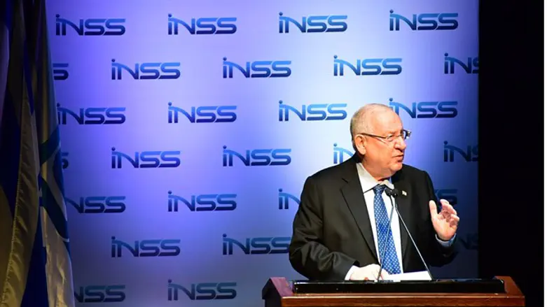 President Reuven Rivlin at INSS conference