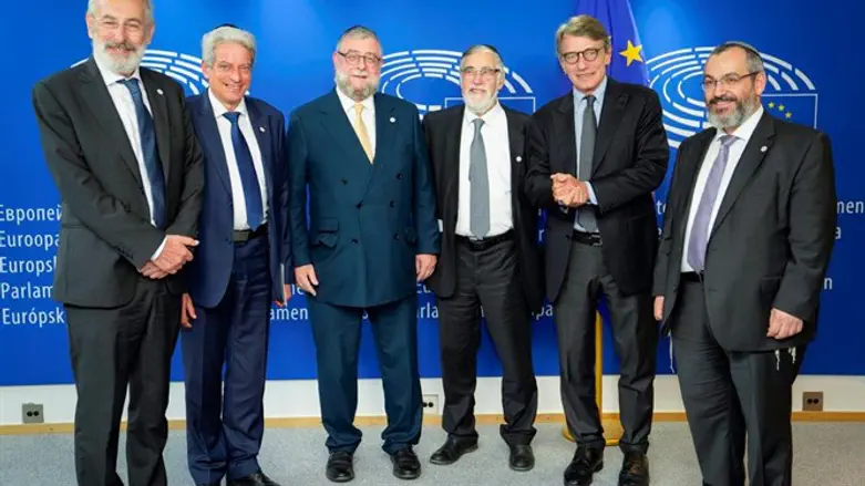European Parliament President meets Conference of European Rabbis