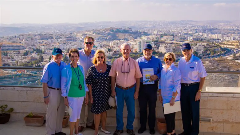 The Congressional delegation in Israel