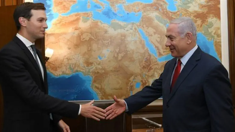 Jared Kushner meets Netanyahu