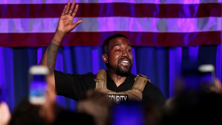 Kanye West at South Carolina campaign event July 19 2020