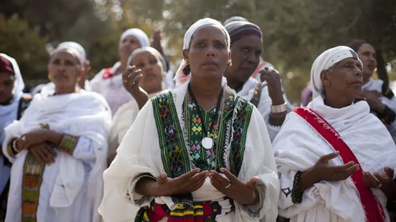 (Taken before pandemic) Ingathering of exiles: Ethipian Jews celebrate Sigd