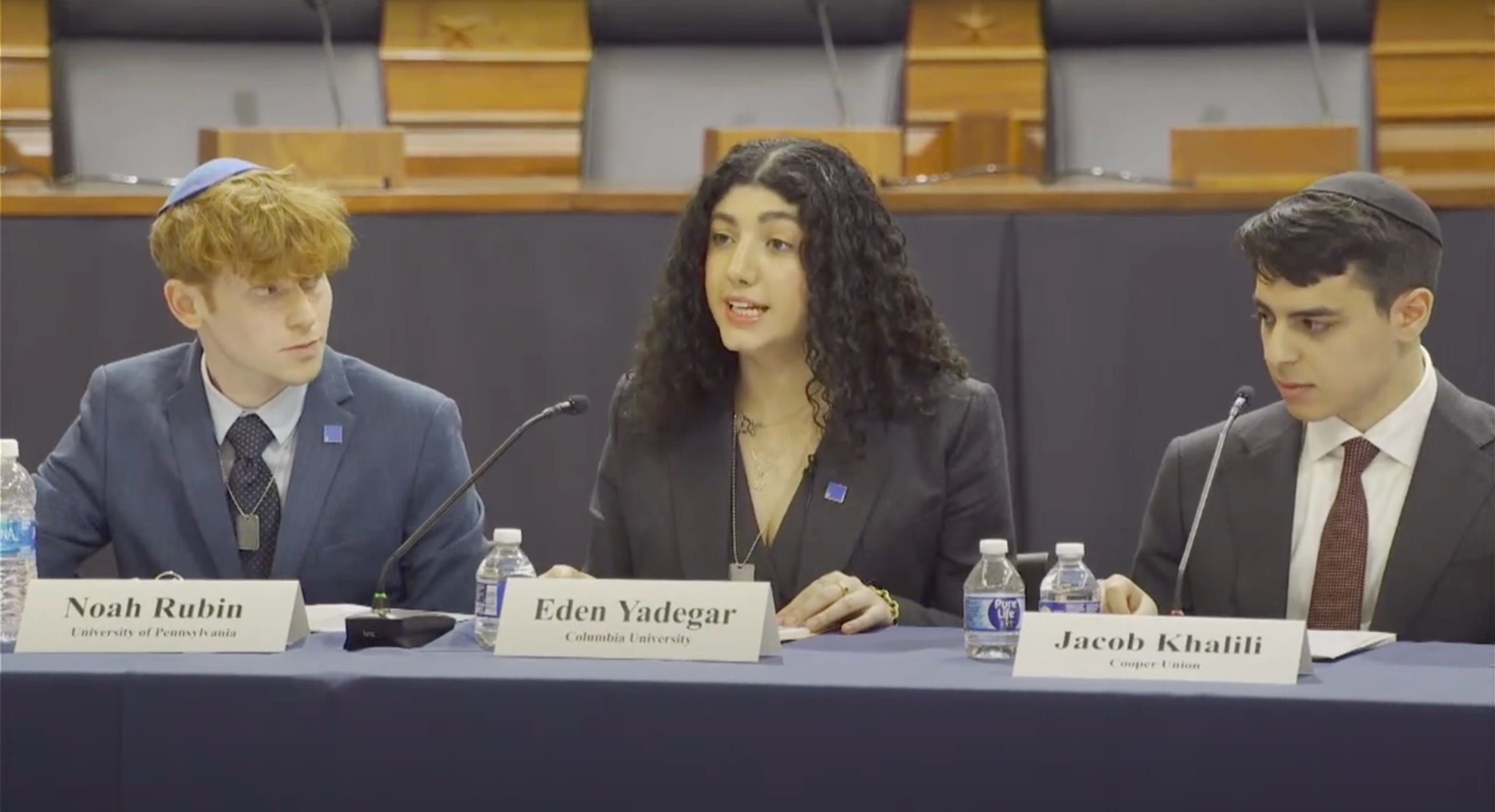 Eden Yadegar, Noah Rubin and Jacob Khalili