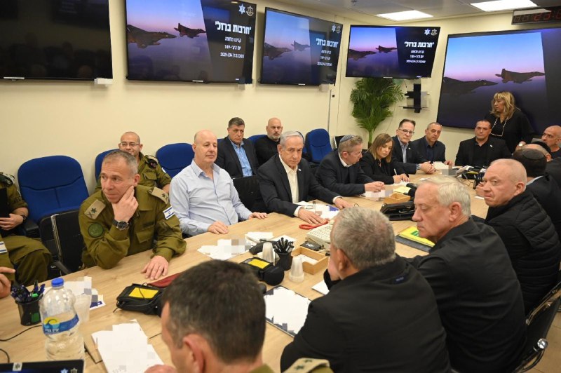 PM Netanyahu convenes the War Cabinet                                                                                                                                                