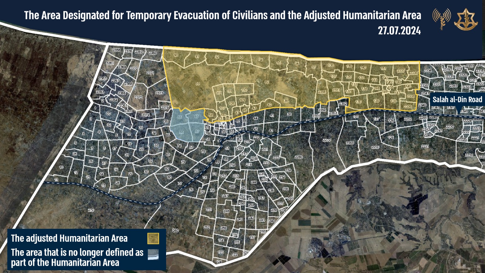 The adjustments to the humanitarian area