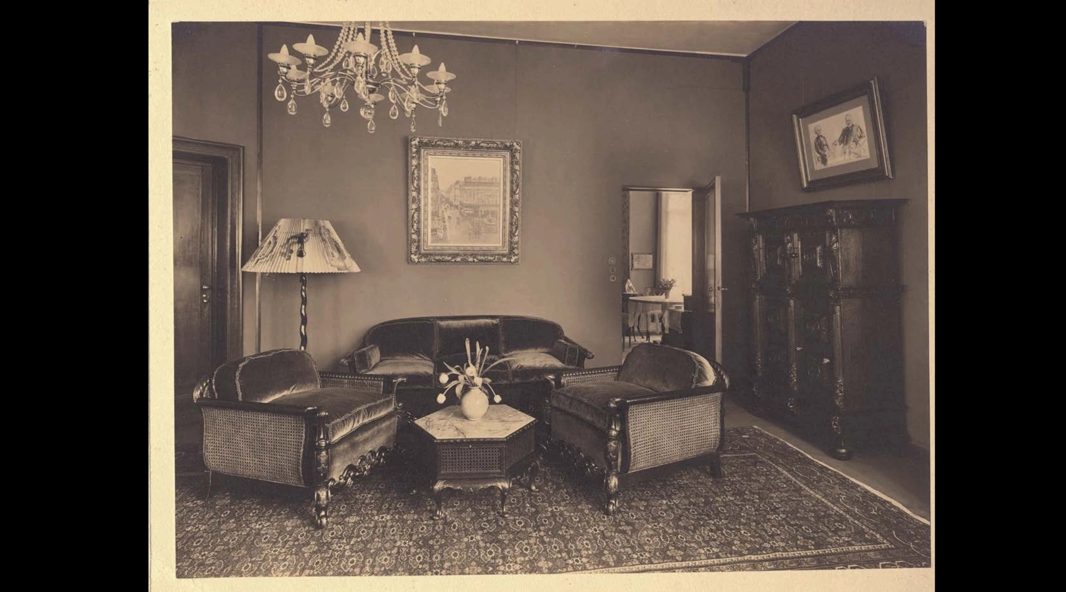 "Rue SaintHonoré in the Afternoon, Effect of Rain" by Camille Pissarro