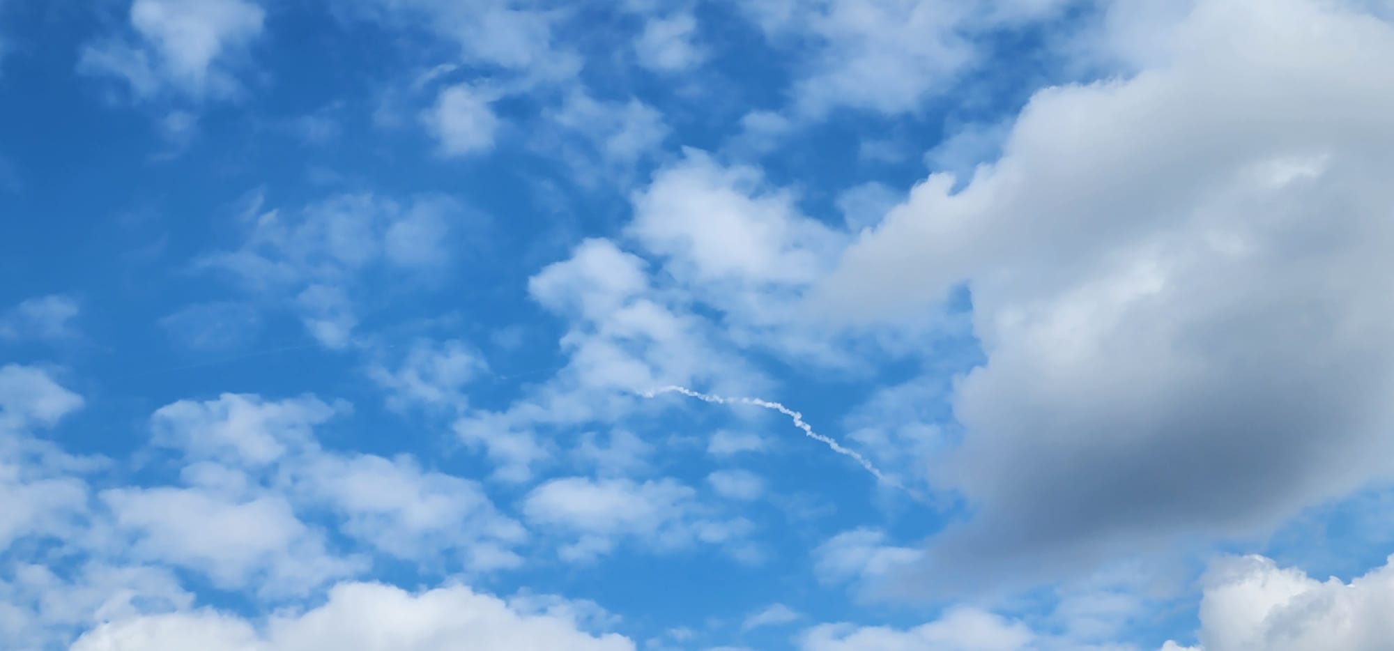 The interceptor launched in the western Galilee