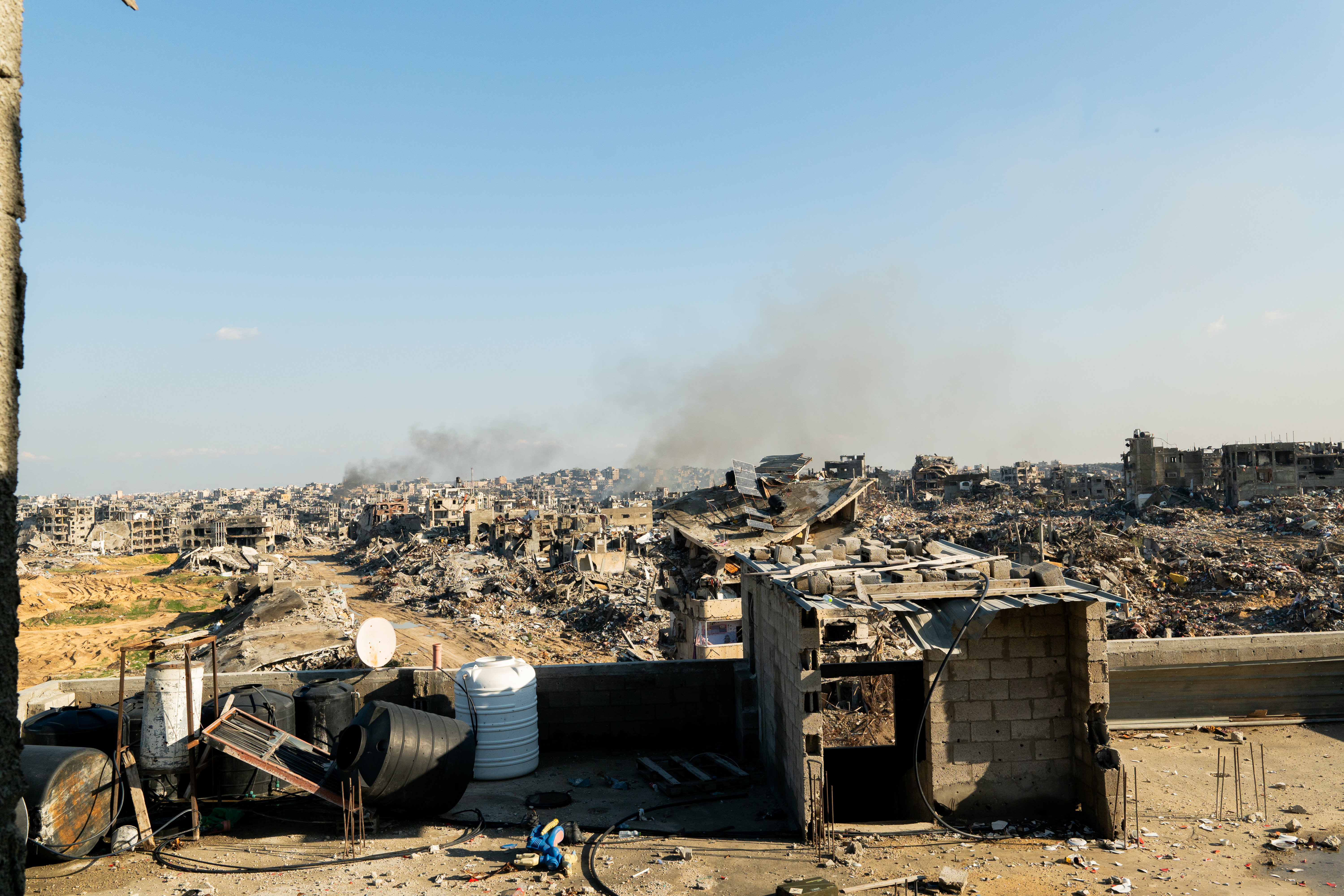 The IDF in the Jabaliya refugee camp