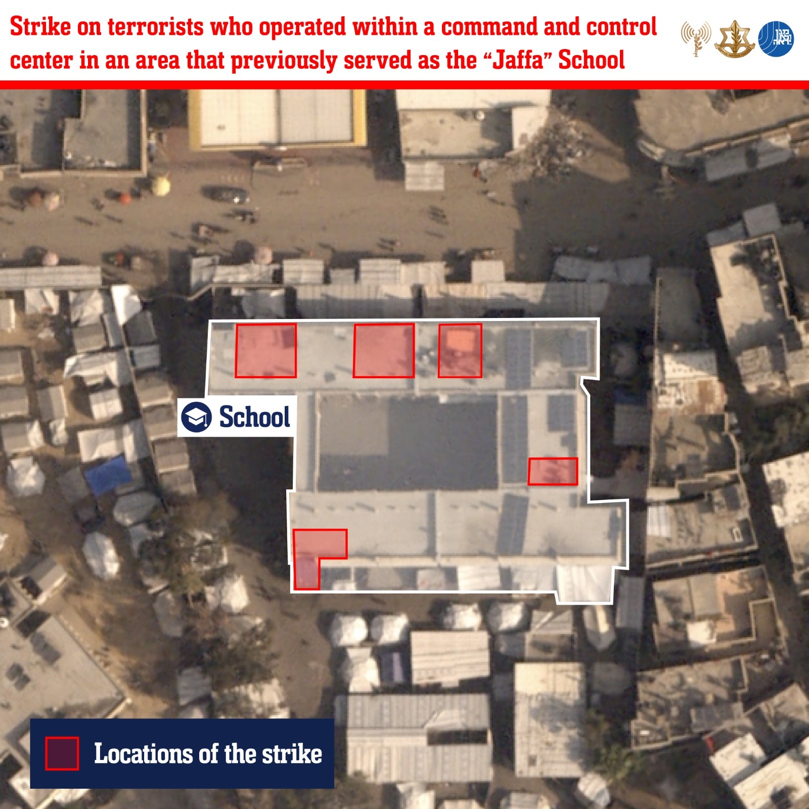 The command center in the school