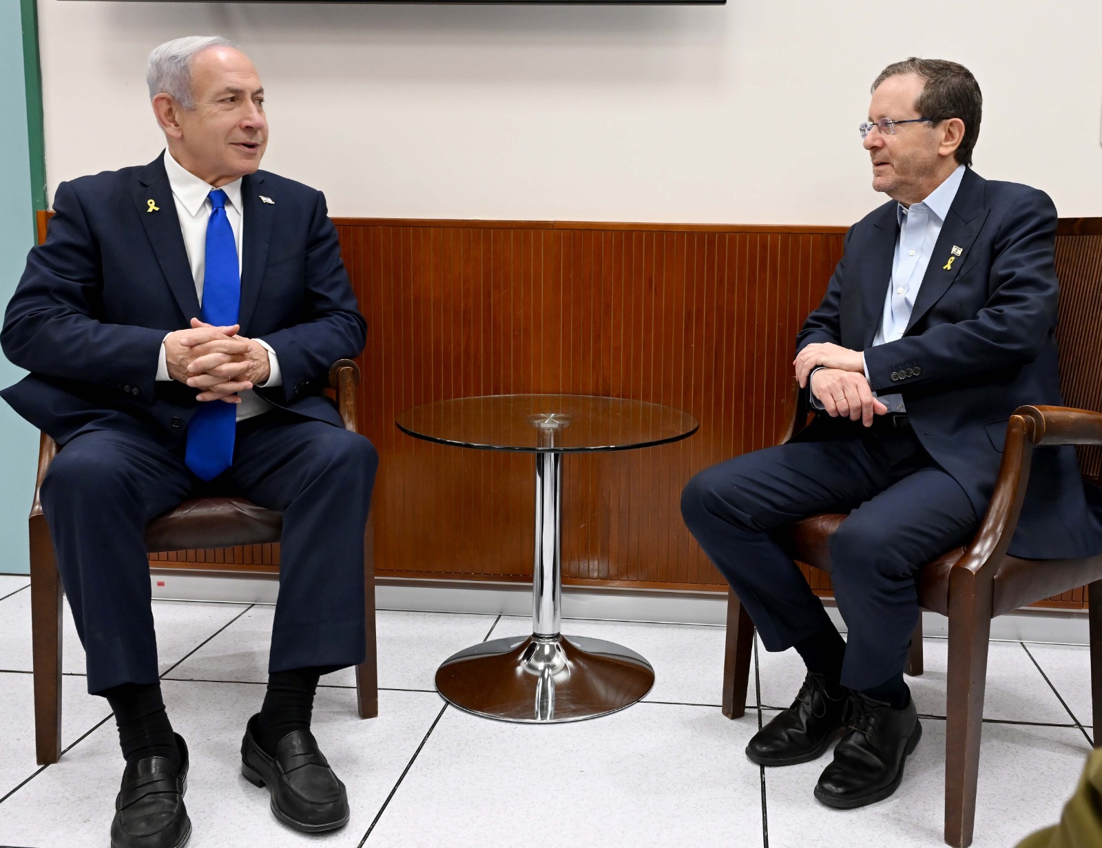 Netanyahu and Herzog