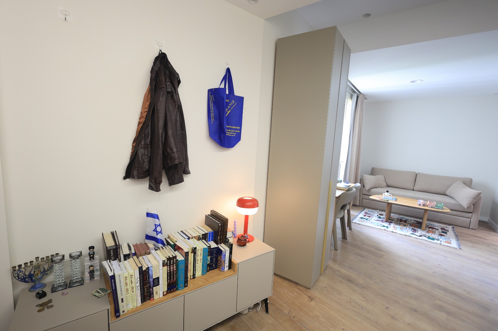 One of the apartments at the residence