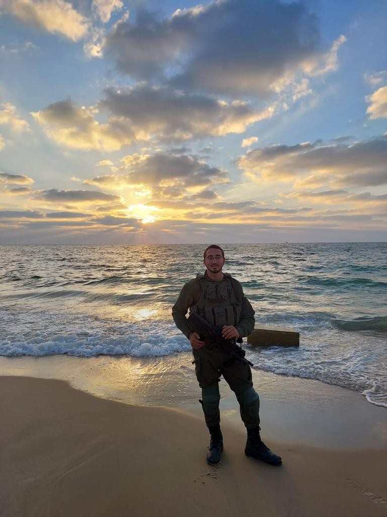 Dvir at Zikim Beach pre Oct 7