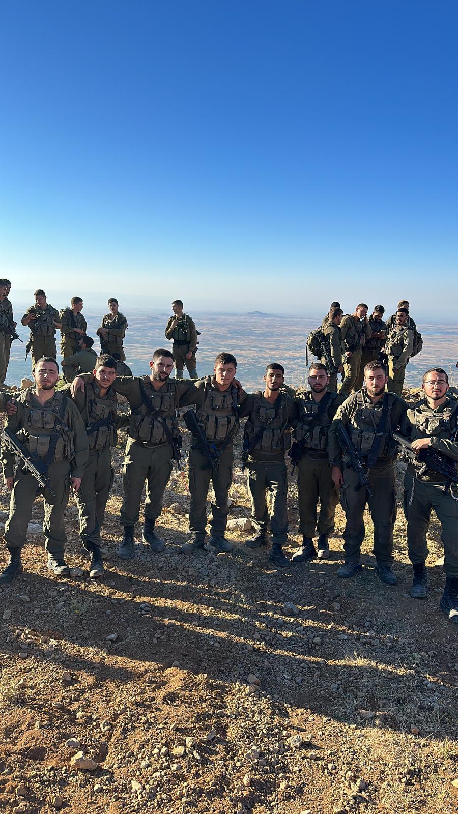 Dvir and his army buddies