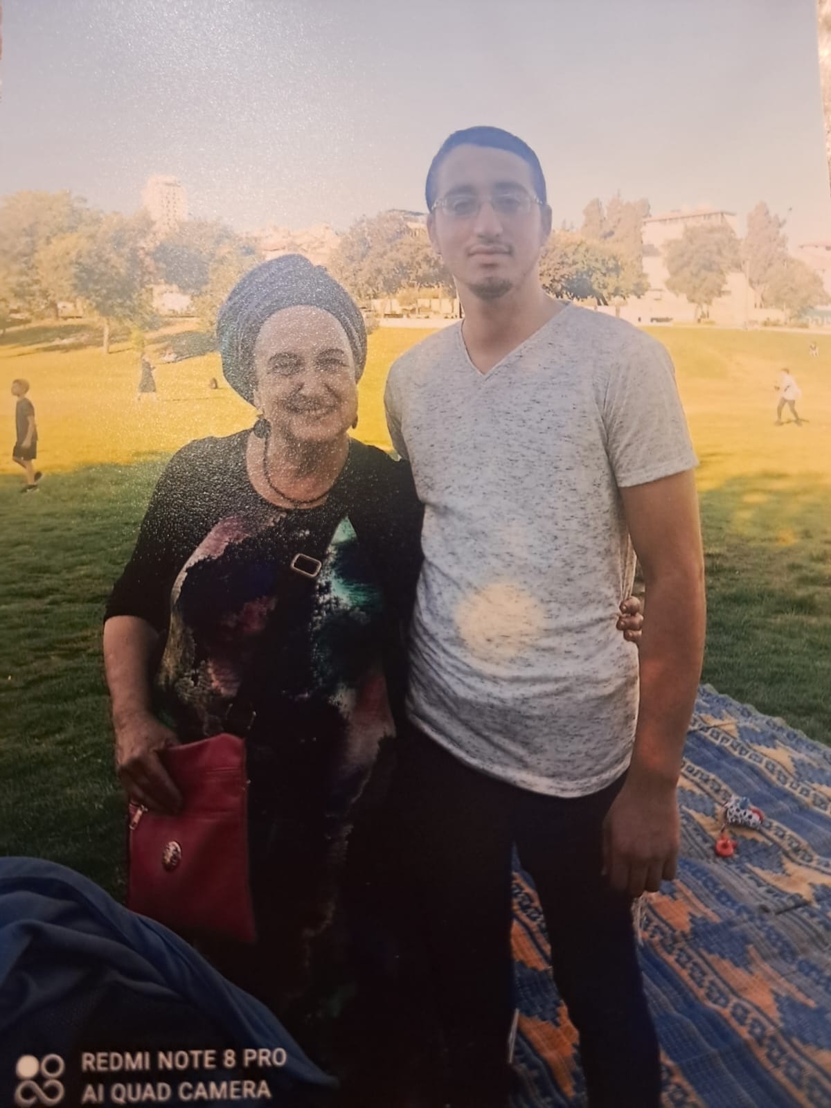 Dvir and Savta Chaya