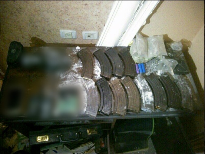 Some of the seized equipment