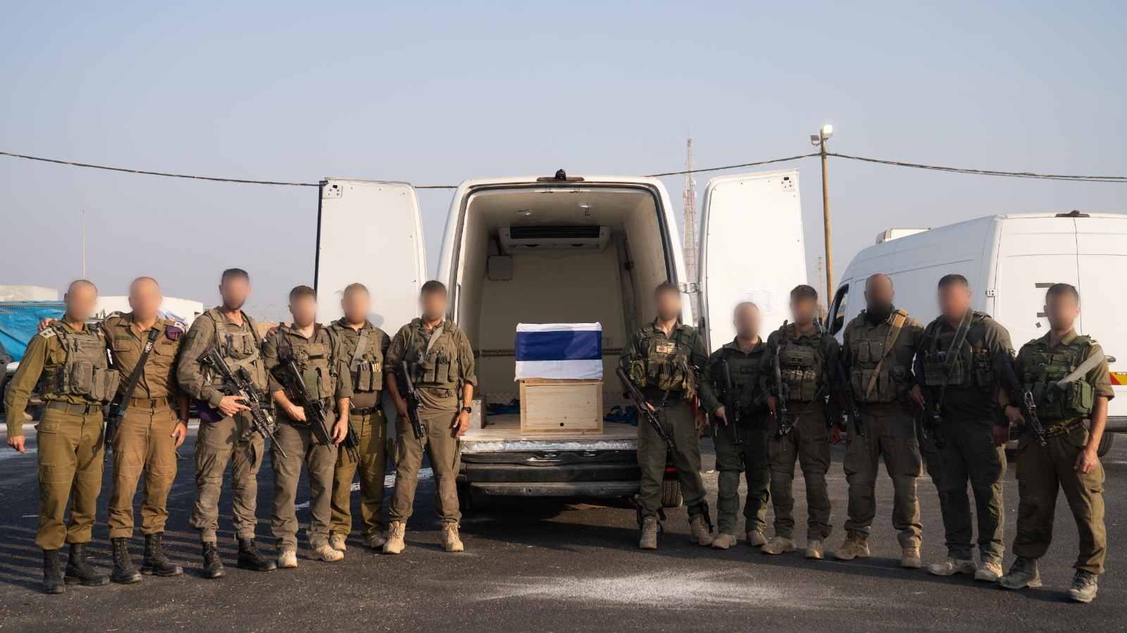 Reservists from Hadar Goldin's platoon