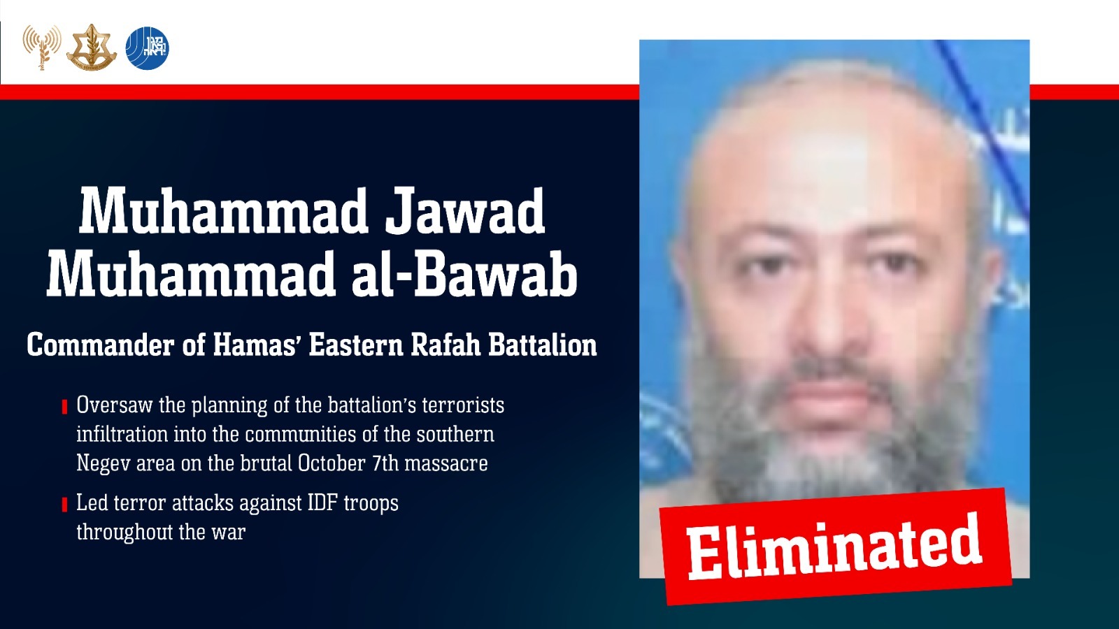 Eastern Rafah Battalion Commander