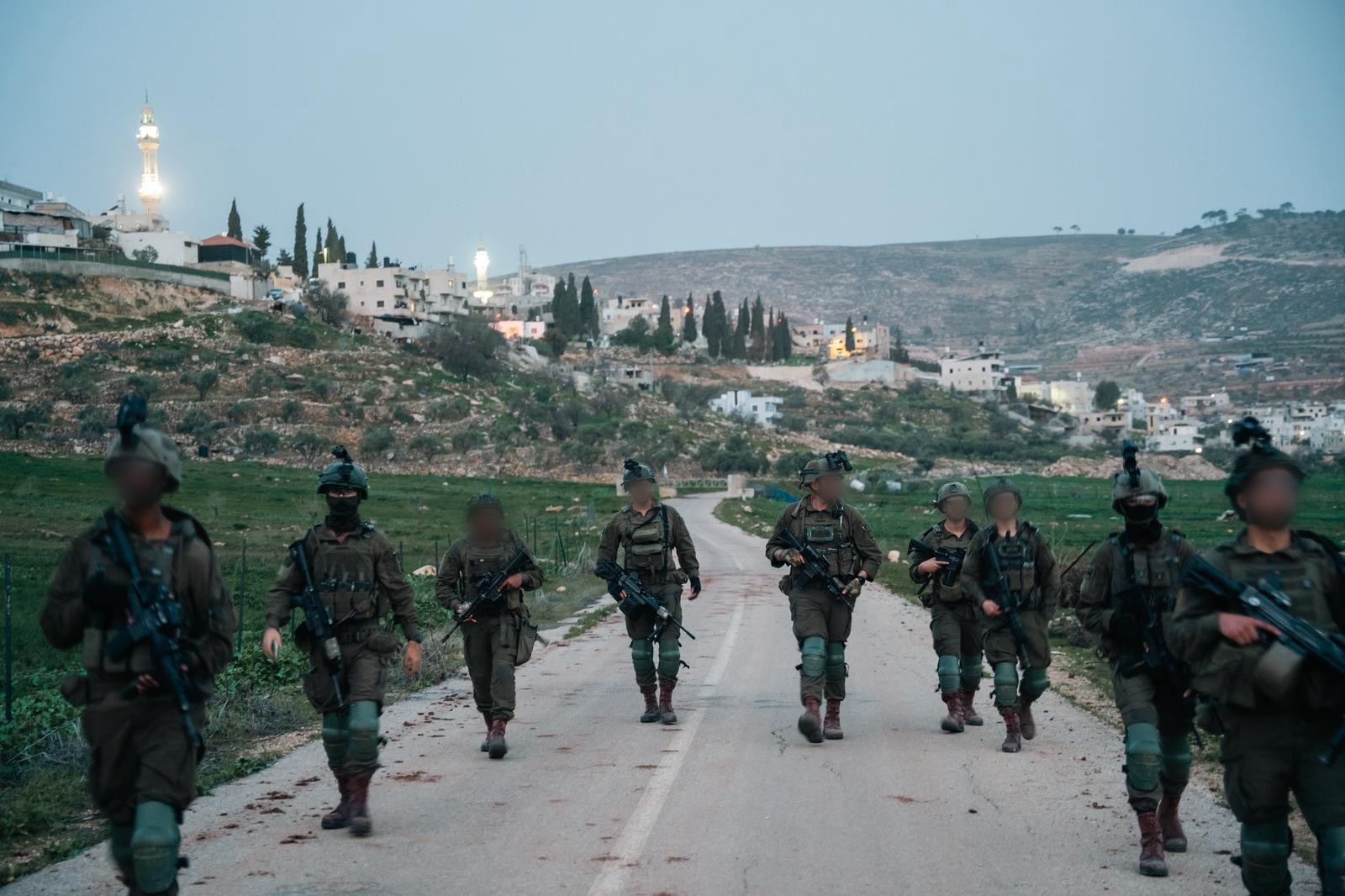 IDF soldiers in Judea and Samaria 