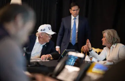 President Trump and his team