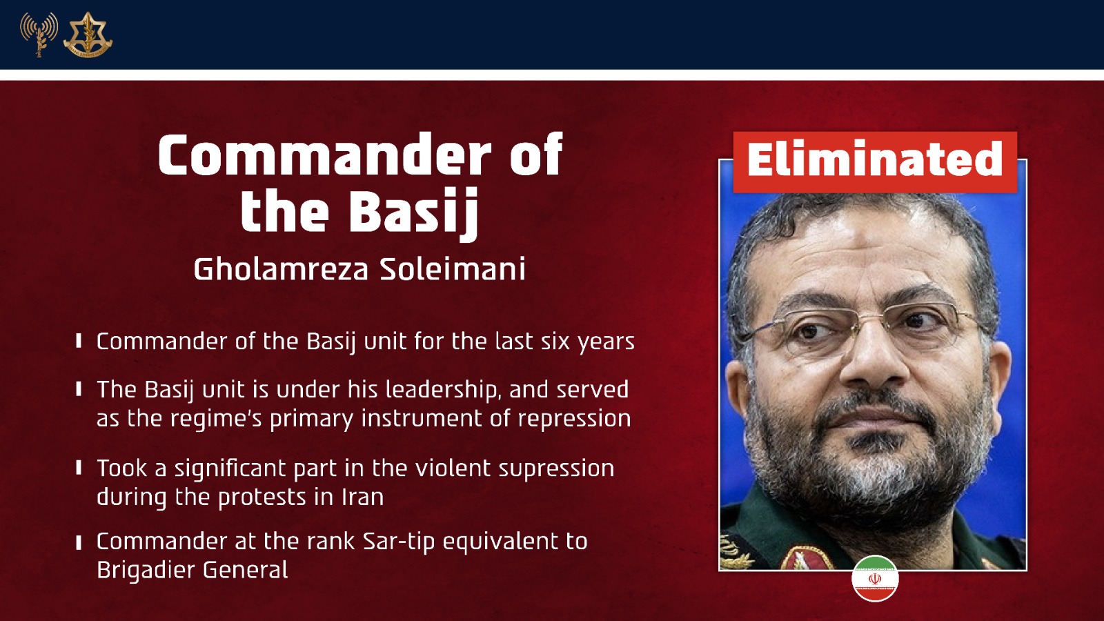 Basij Commander