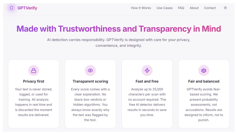 Screenshot from GPTVerify