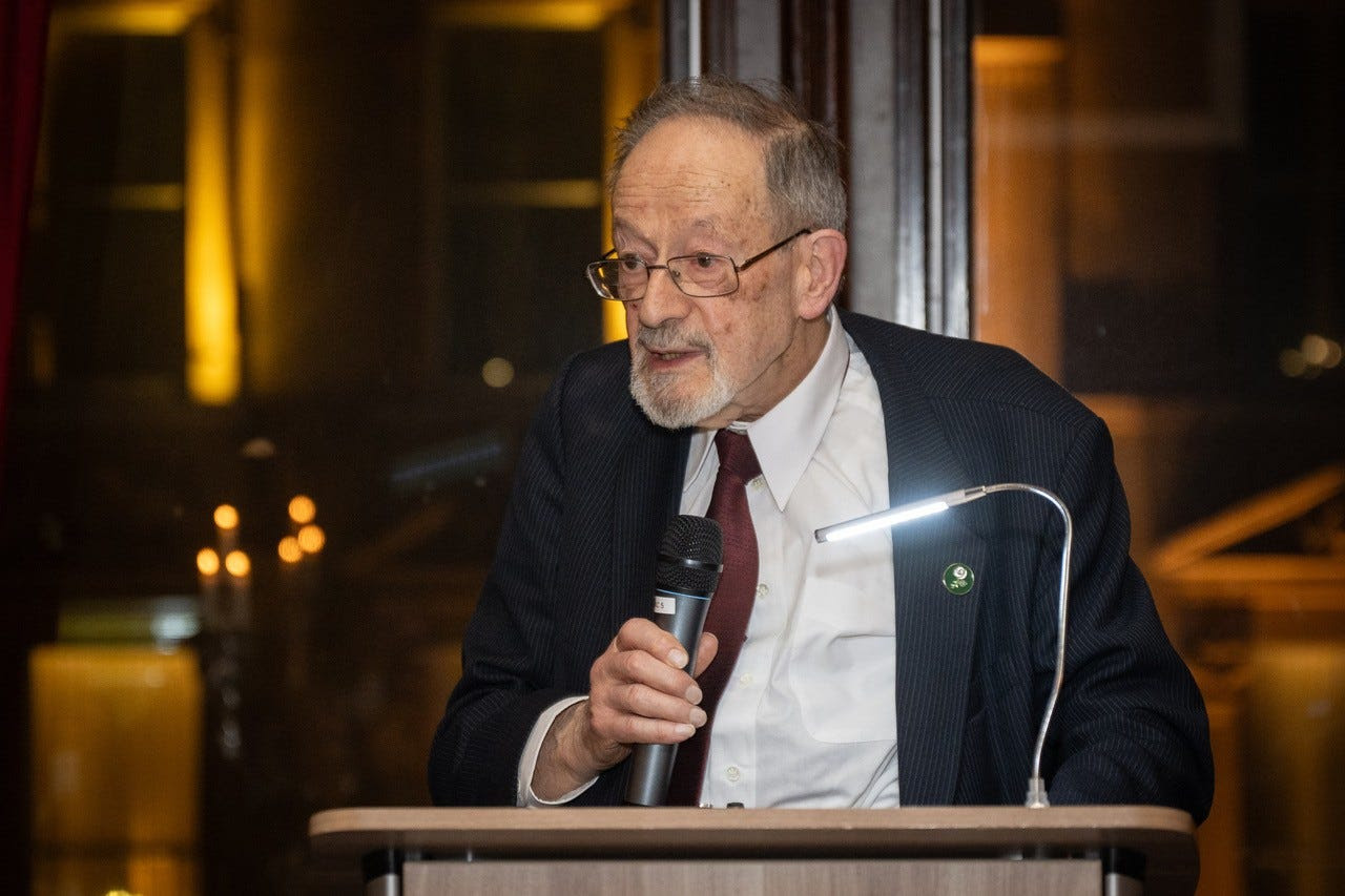 Dr. Martin Stern MBE, survivor speaks at Holocaust Museum                                                                                       Stephen Swain