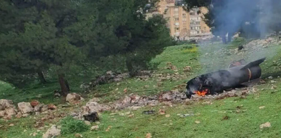 זירת הפגיעה בצפת