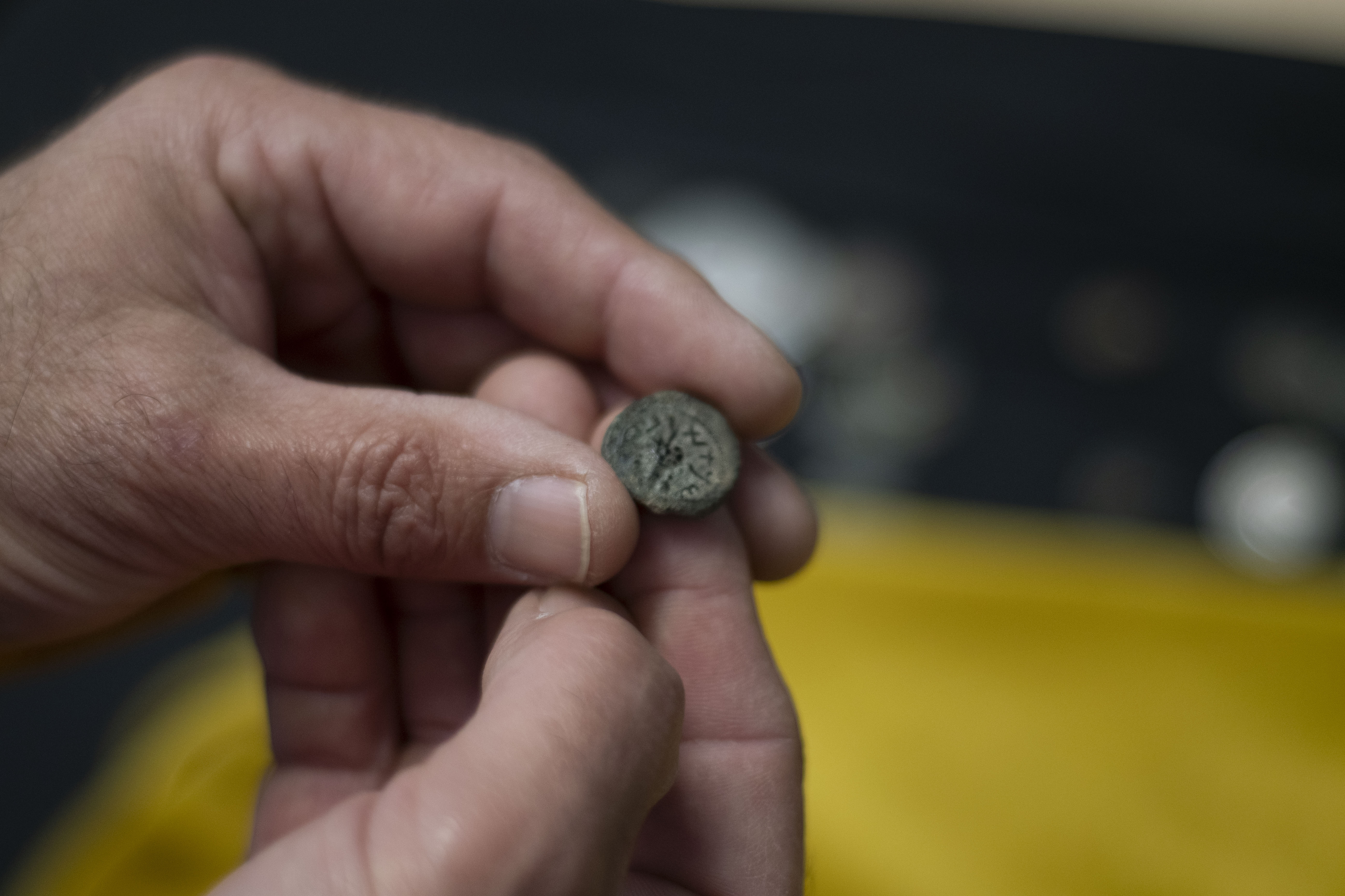 Ancient 'pruta' coin