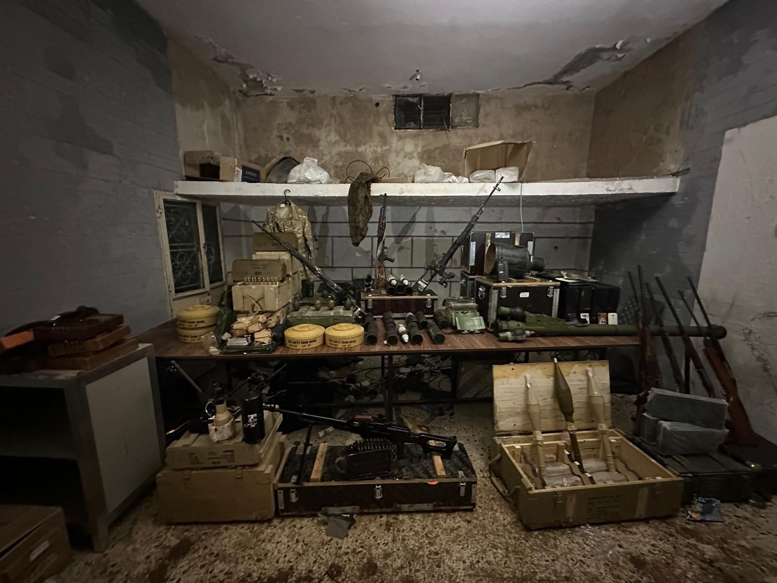 Weapons cache located in southern Lebanon