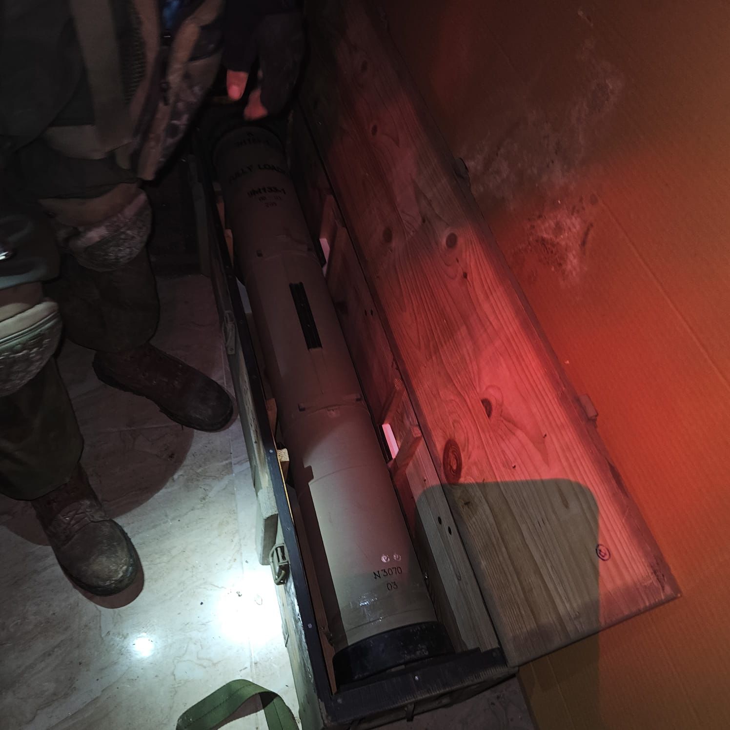 weapons cache in Lebanon