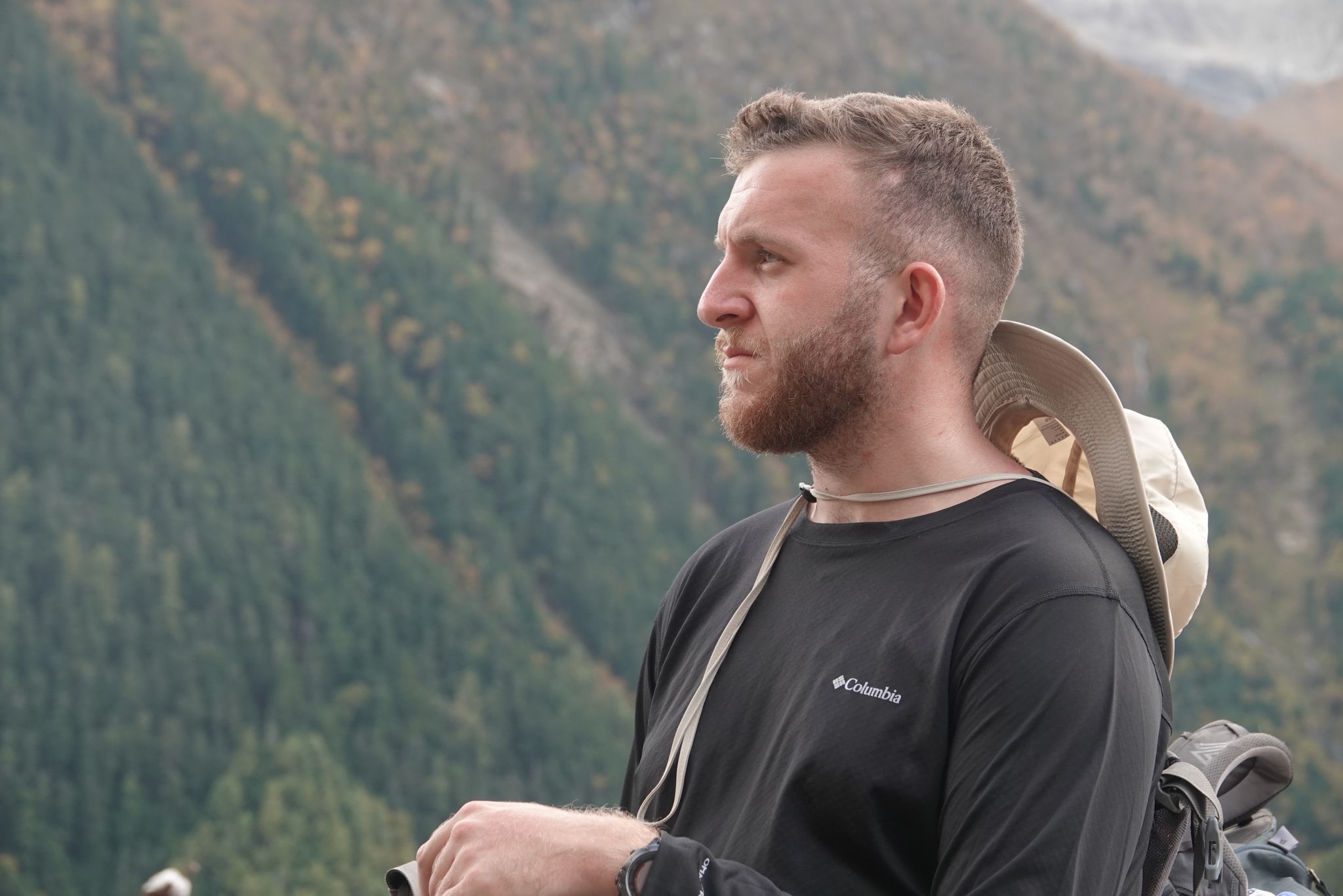 Jalaa hiking in the land he loved