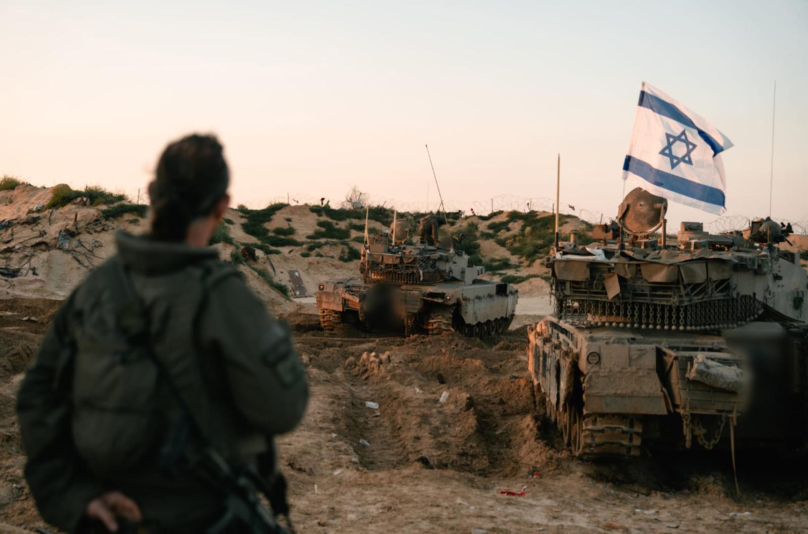 IDF soldiers in Gaza