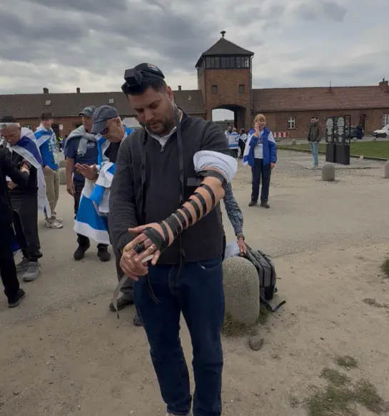 Elad Simchayoff at March of the Living