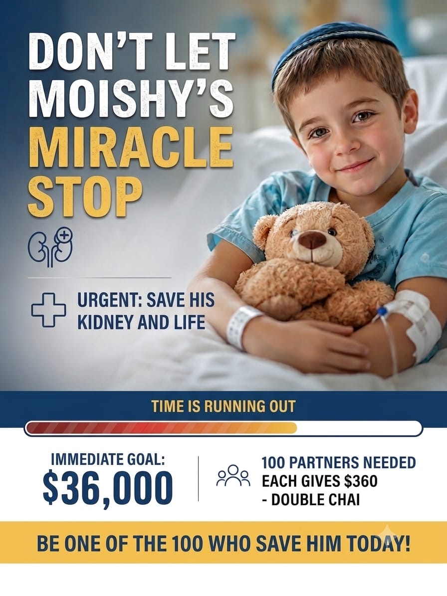 Dont let Moishy's miracle stop