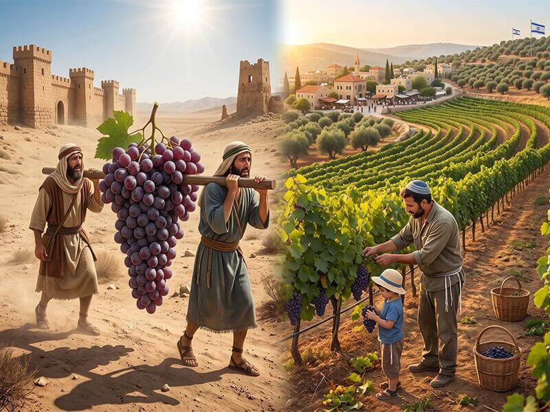 The Spies then and the land today
