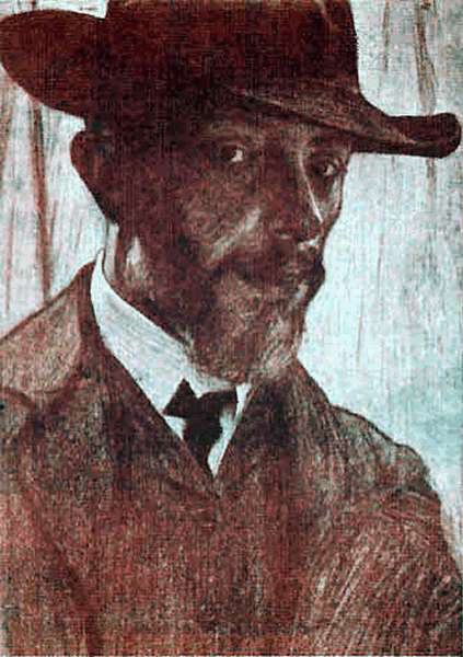 Samuel Hirszenberg self-portrait Creative Commons