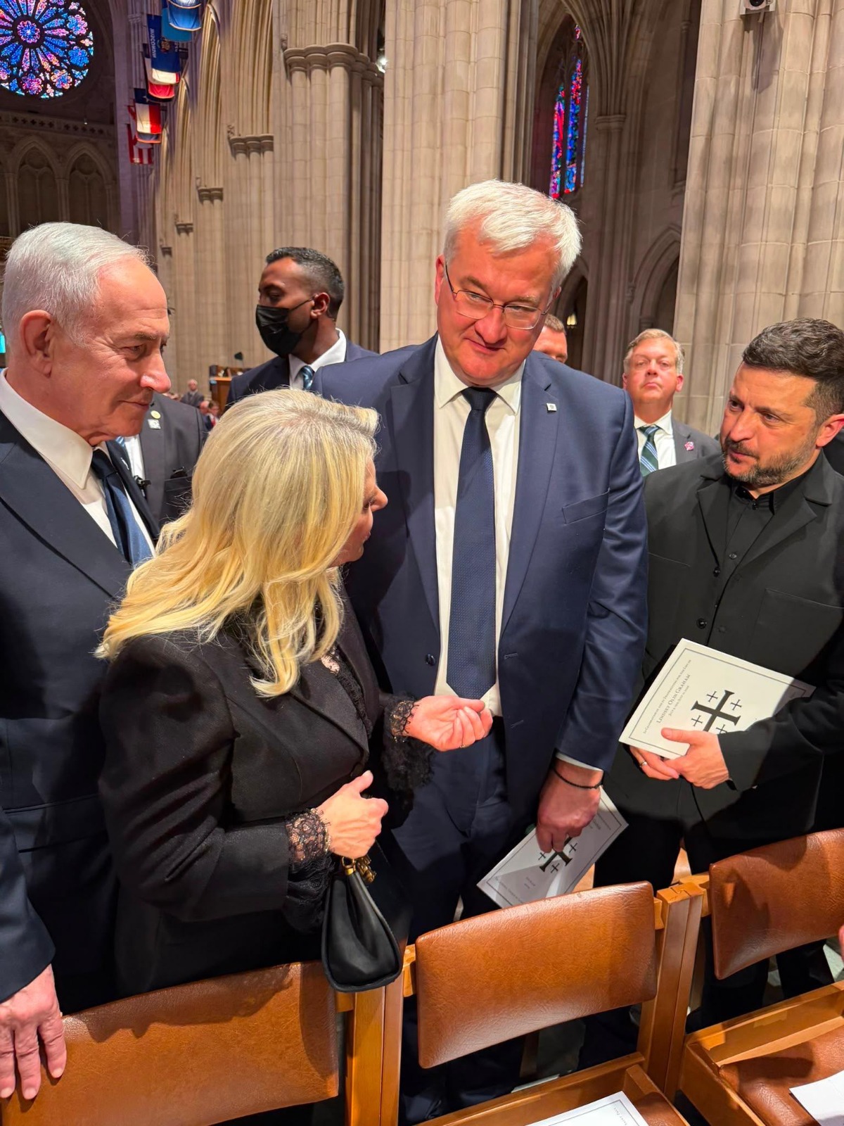 Netanyahu and Zelenskyy