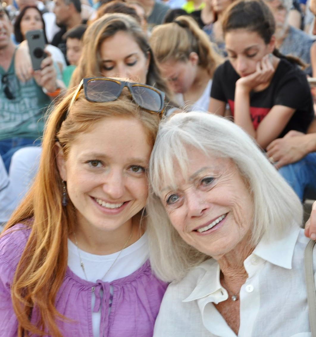 Frances Belzberg and granddaughter