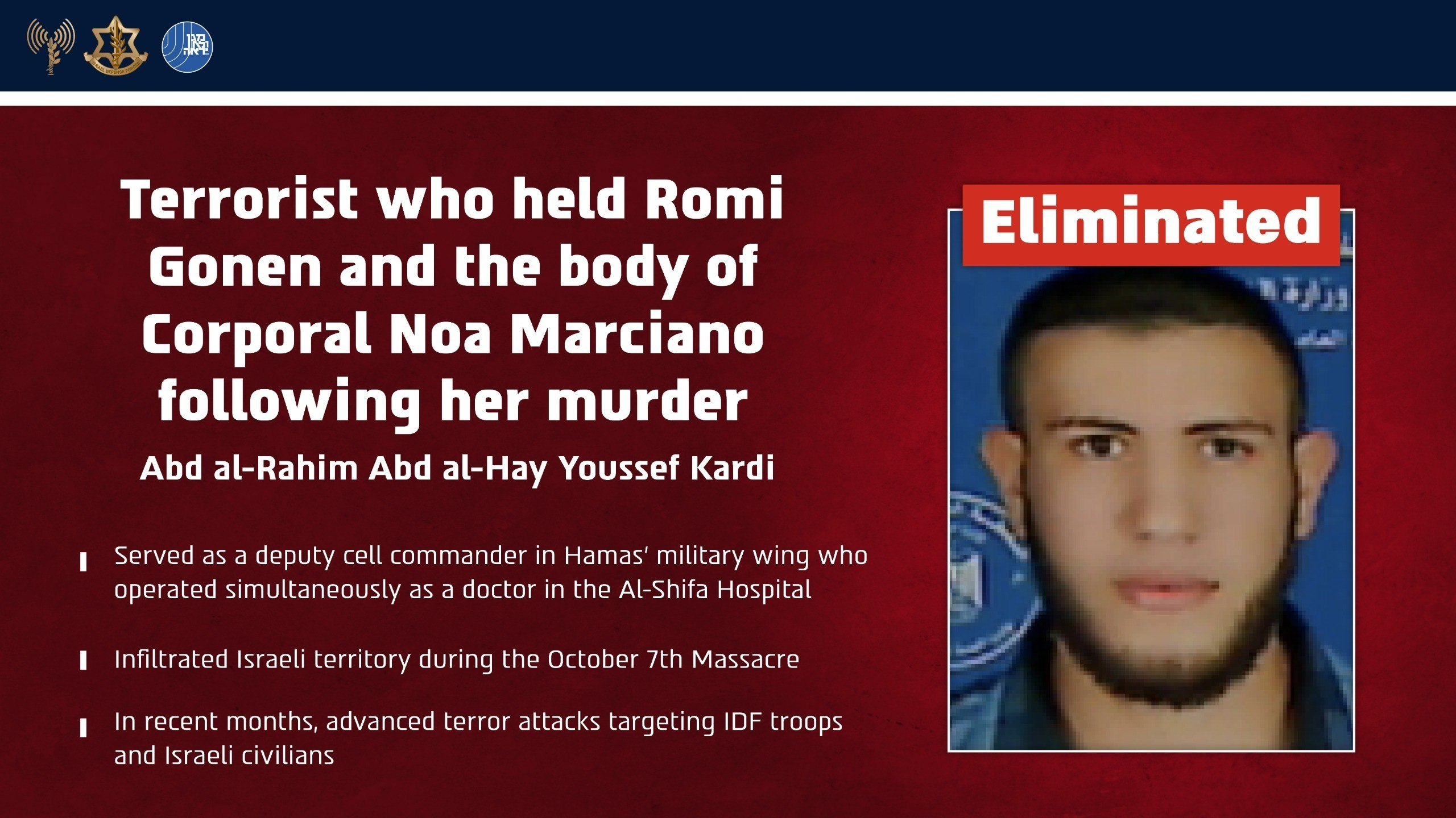 Elimination of Abd al-Rahim Kardi
