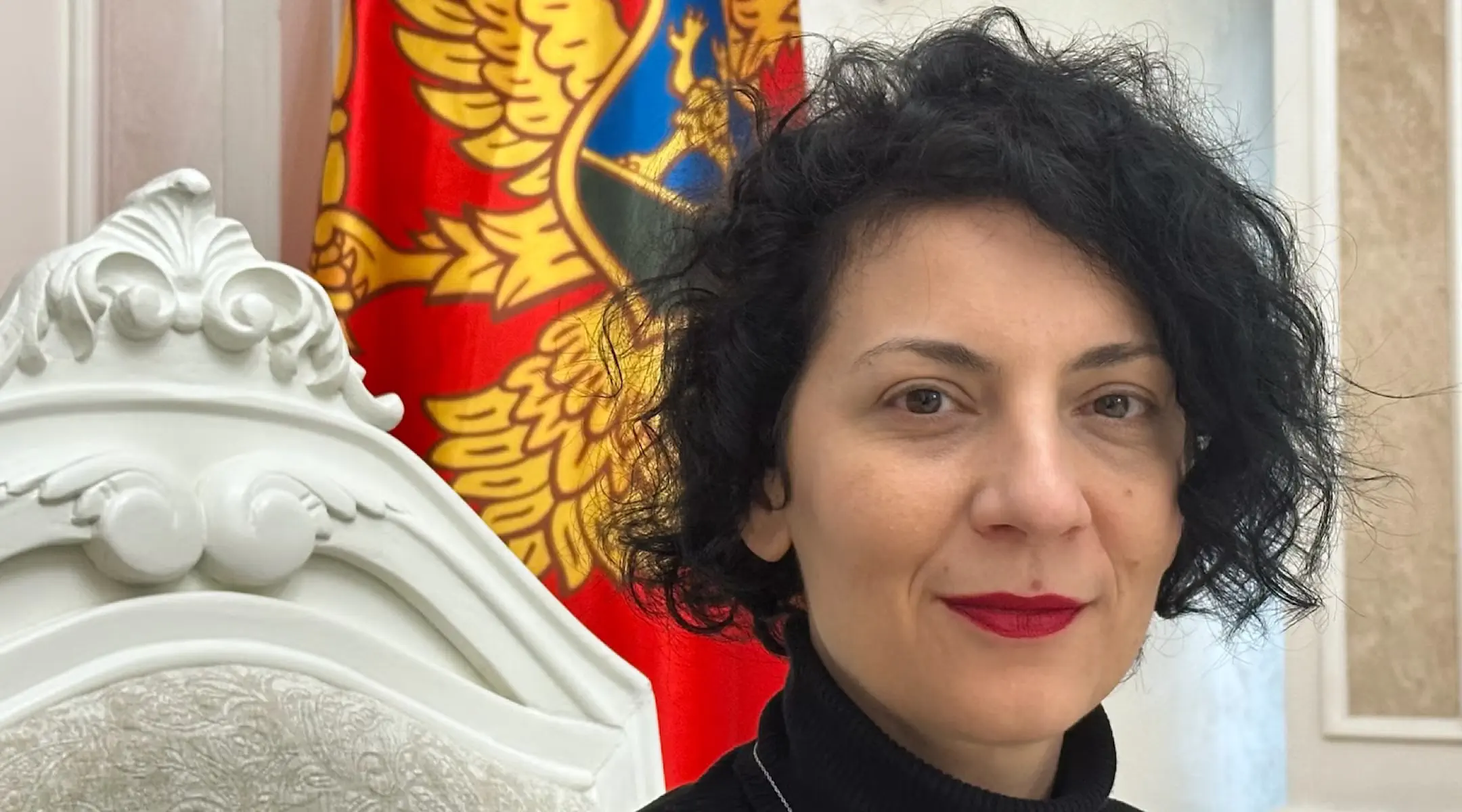 Nina Ofner Bokan, president of the Jewish community of Montenegro, is also vice president of the World Jewish Congress and senior advisor to the president of the Montenegrin Parliament. Credit: Larry Luxner