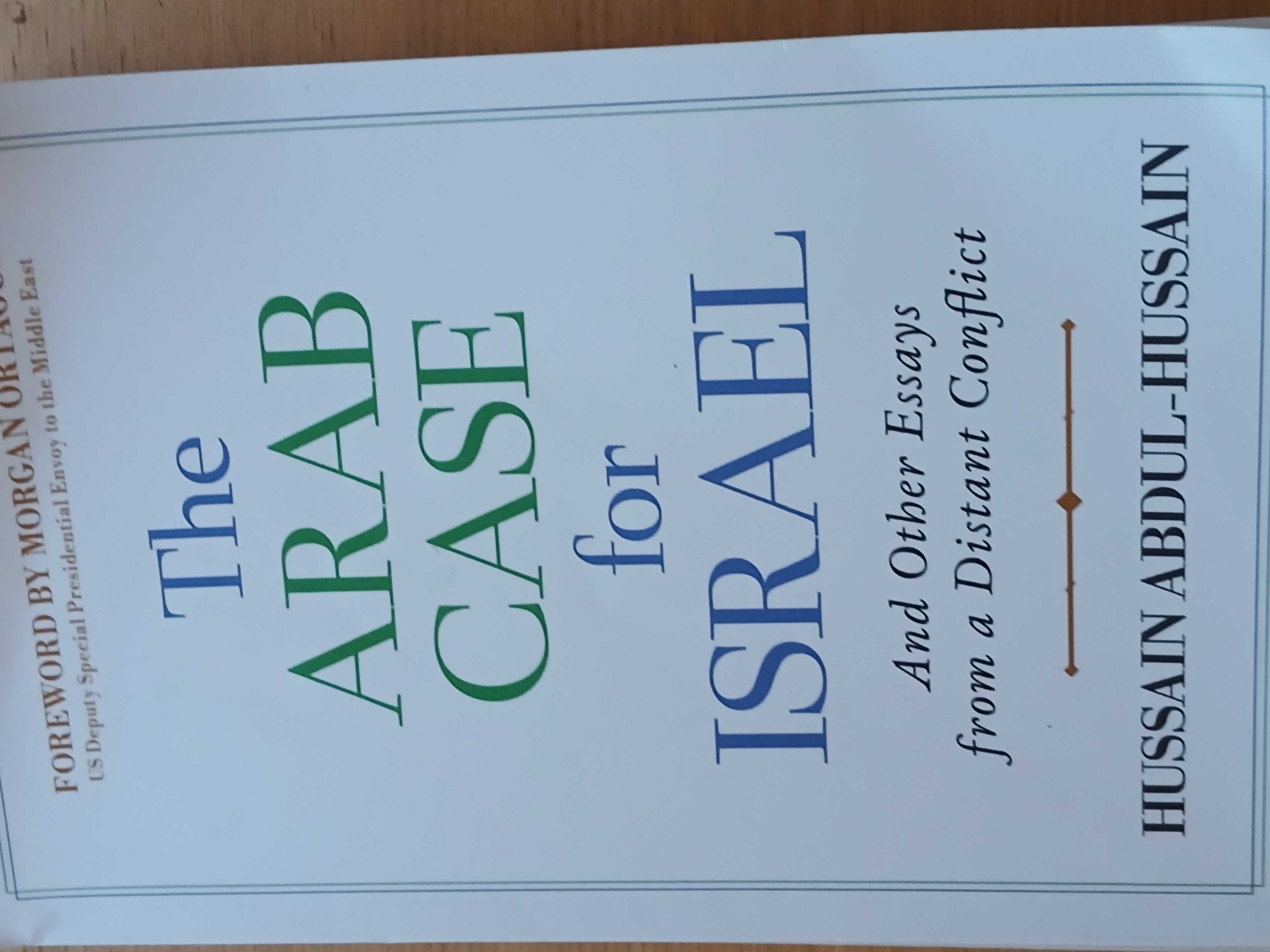 The Arab Case for Israel cover