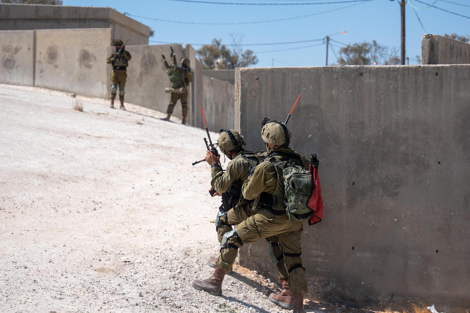 During the IDF's surprise drill