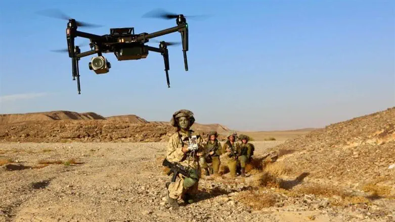 IDF tests new drone interception methods