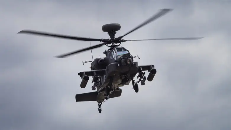 'Pilots are fine': US Apache helicopter crashed in the Strai