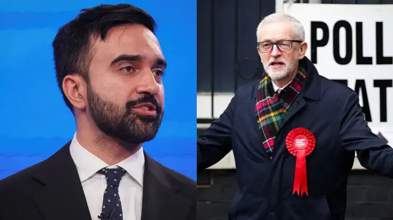 Former UK Labour leader Corbyn campaigns for Mamdani