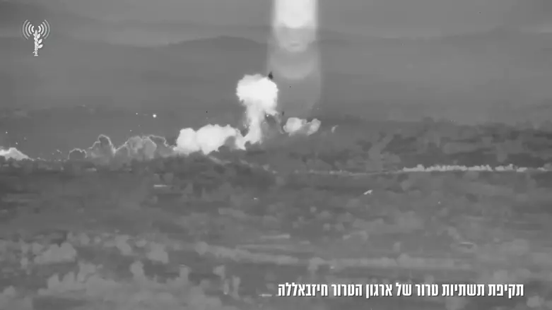 Watch: IDF strikes Hezbollah infrastructure