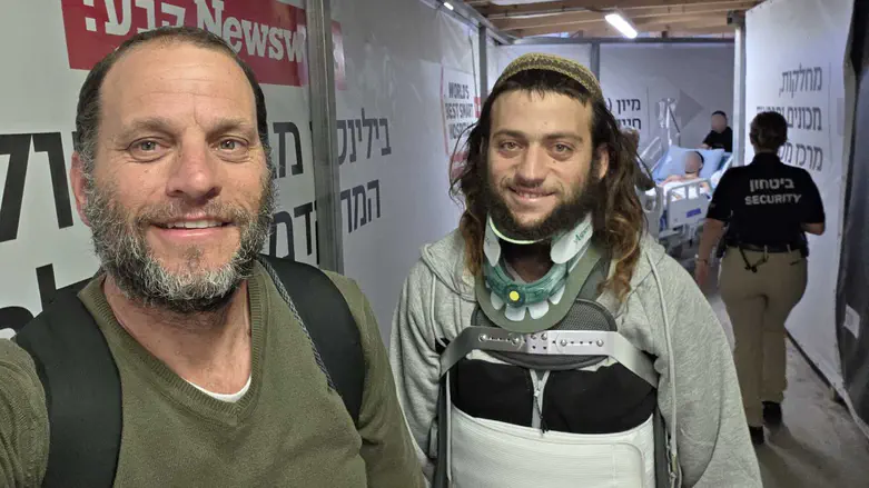 'Great miracles': Daniel Sherman leaves hospital on two feet after deadly attack