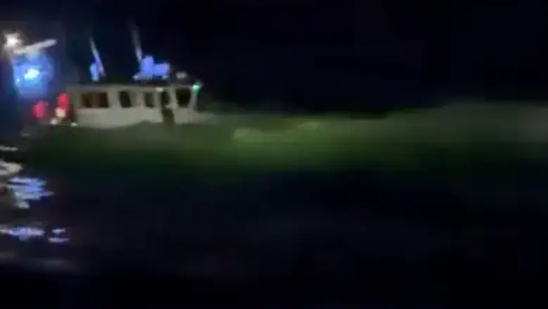 Nighttime drama at sea: Maritime police rescue surfer swept away off Herzliya