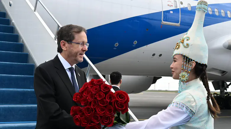 Israel-Kazakhstan ties deepen as Herzog arrives in Astana
